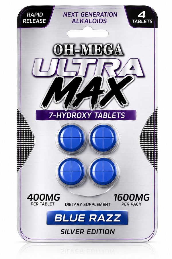 ΩH-MEGA Blue Raspberry Hydroxy