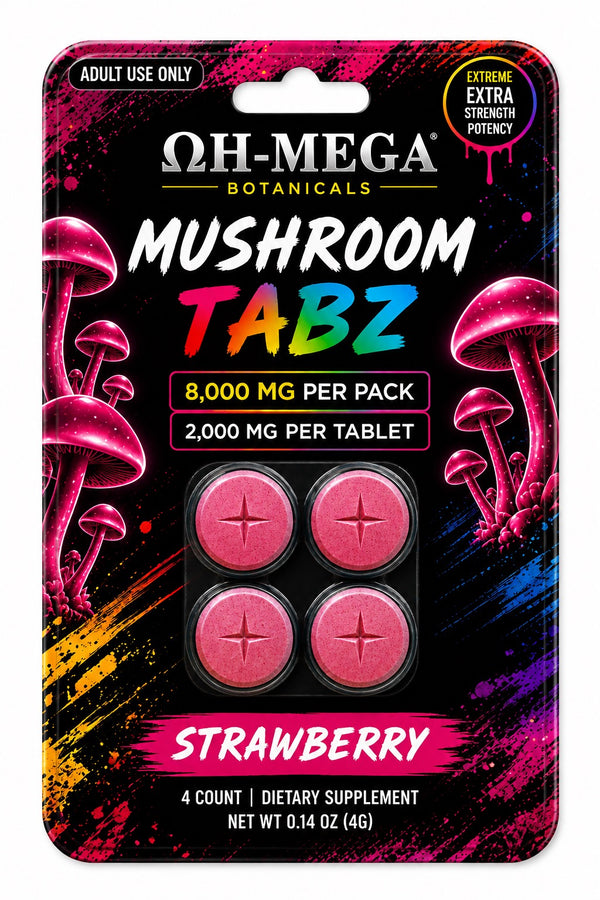 ΩH-MEGA Mushroom Tabz — Strawberry