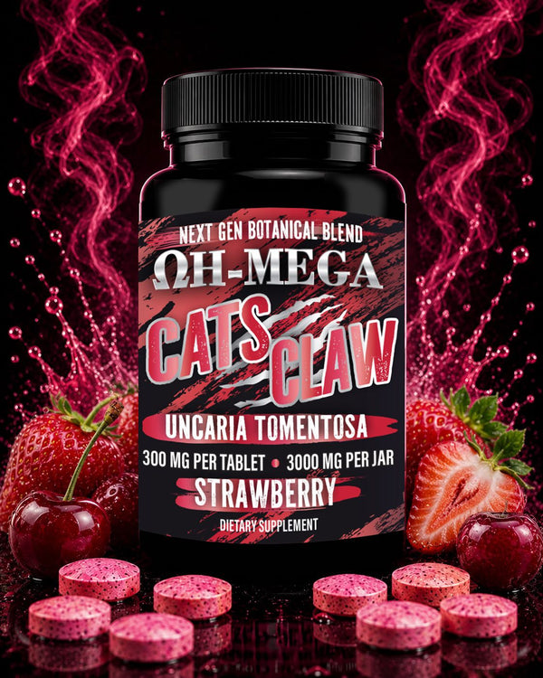ΩH-MEGA Cat's Claw — Strawberry